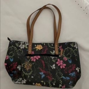 Multi Colored Flower Purse